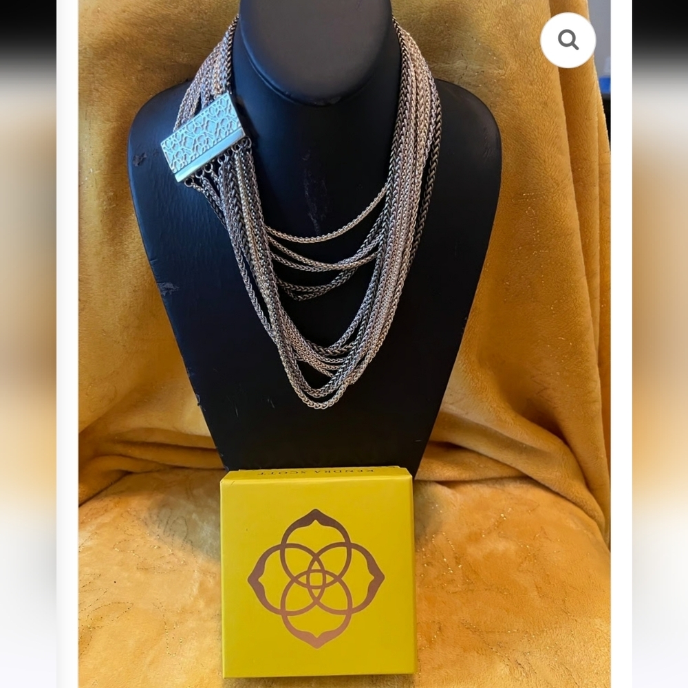Kendra Scott Multi-Chain Silver Bracelet